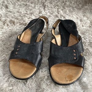 Sofft, sandals, size 8, black,